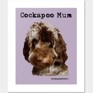 Cockapoo Dog Mum Posters and Art